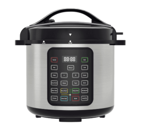 9 In 1 Electric Pressure Cooker, Warmer & Sterilizer, Saute, Slow Cooker, Rice Cooker, Multi-Functional Smart Pot (Option: Stainless Steel Big)