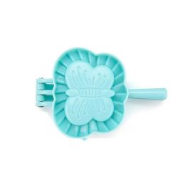 Kitchen Dumpling Maker, Heart Butterfly Flower Shape DIY Dumplings Making Dough Press Pie Dumpling Ravioli Mold (Style: Butterfly-L)