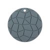 1pc Food Grade Silicone Coaster; Anti-scalding Thickened Pot Mat; Turtle Pattern Heat Insulation Mat; High Temperature Resistant Table Mat