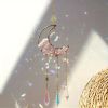 1pc Rainbow Maker Crystal Suncatcher - Enhance Your Home Decor with Aquamarine, Amethyst, and Obsidian - Perfect for Garden, Yard, Bedroom, Balcony