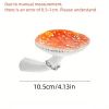 1pc Resin Mushroom Hanging Shelf - Decorative Wall Mounted Shelves for Home and Office Decor