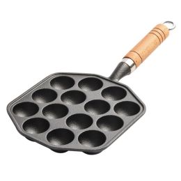Cookware Non-Stick Pan for Use Household & Commercial (Type: Grill Pan, Color: As Pic Show)