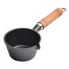Wooden Handle Cast Iron Pot Household Omelette Pan