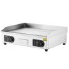 VEVOR Commercial Electric Griddle, 2800W Countertop Flat Top Grill, 122Â°F-572 Â°F Adjustable Temp