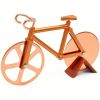 Novelty Bike Pizza Slicer â€“ Durable Stainless Steel Blade & Easy-Clean Design