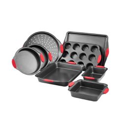 Nonstick Bakeware Set with Handle (Type: 8-Piece, Color: Black)