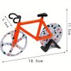 Novelty Bike Pizza Slicer â€“ Durable Stainless Steel Blade & Easy-Clean Design