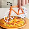 Novelty Bike Pizza Slicer â€“ Durable Stainless Steel Blade & Easy-Clean Design